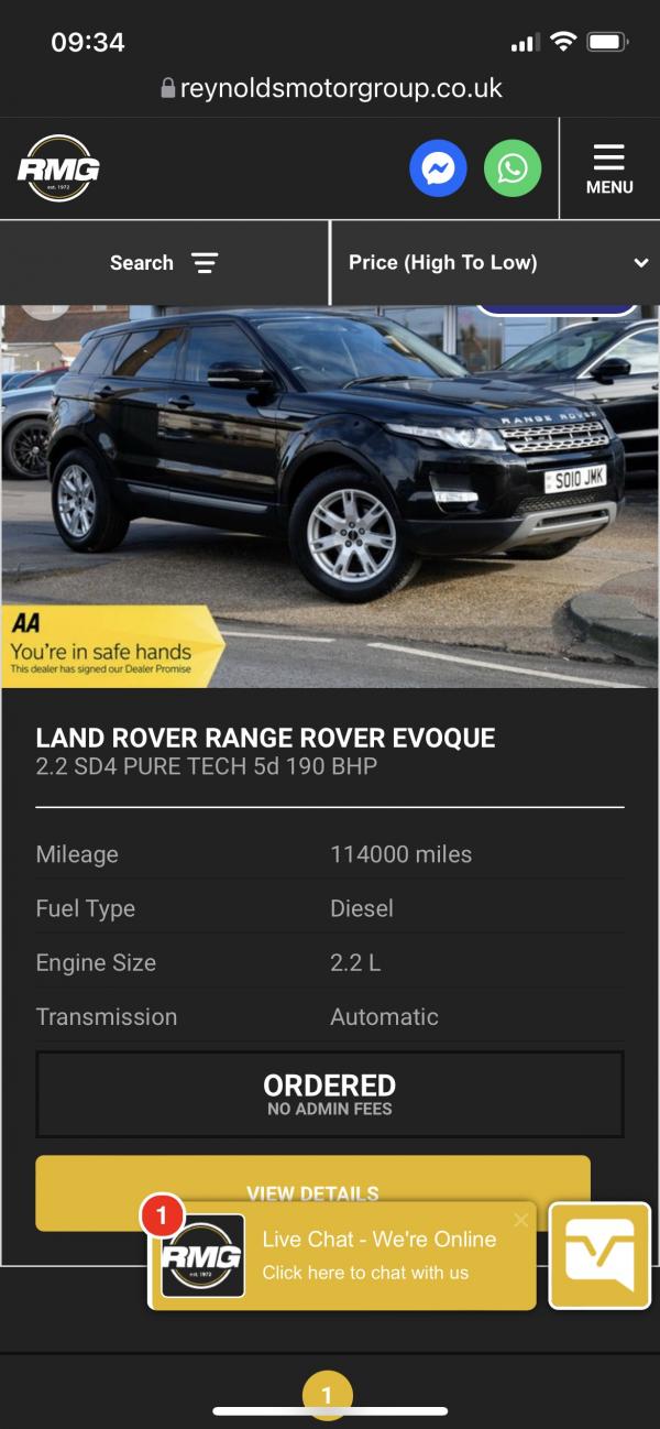 Reynolds Motor Group SouthendonSea Reviews Essex